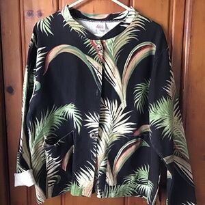 Odile funky fabric jacket medium vintage look